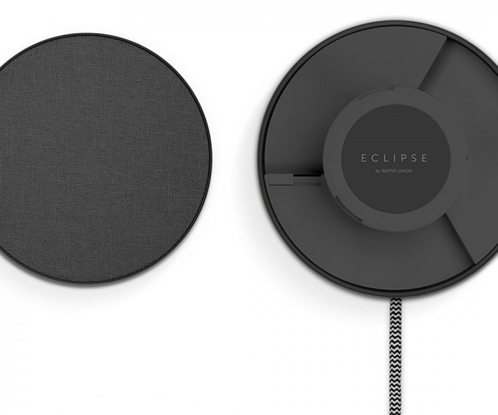 Зарядний Native Union Eclipse Charger 3-Port USB Fabric Slate (EC-GRY-FB-EU)
